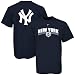 Nike New York Yankees Navy Blue Arched Date T-shirt