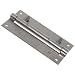 Guden Stainless Steel 18-8 Spring Release Hinge with Two Holes, 4" x 1", 0.250" Pin Diameter 0.050" Thickness
