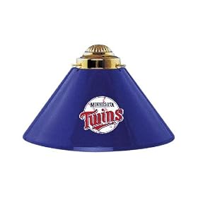 Minnesota Twins 3pc SWAG METAL SHADE POOL BILLIARD TABLE LAMP LIGHT