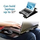 Targus Compact Laptop Desk AWE56US (Black with Gray)