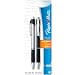 Paper Mate Design Retractable Fine Point Pens, 2 Arc Design Black Ink Pens