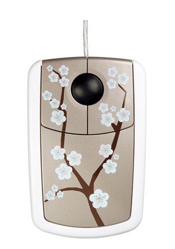 PAT SAYS NOW 光学式マウス Cherry Blossom Platinum