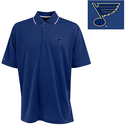 Antigua St. Louis Blues Impact Polo Shirt Small