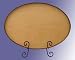 Shaker Serving Tray with Walnut Band and Flame Maple Bottom, Size 10
