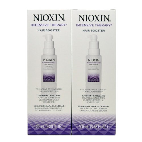 Nioxin Intensive Therapy Hair Booster 100 Ml/ 3.38 Fl. Oz. For Thin-looking Hair(pack of 2)