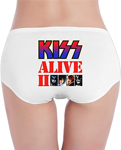 Kiss Alive II Women Soft Cotton Underwear Panties White