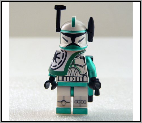 41fKCe60pSL LEGO Star Wars Custom Arc Trooper (Green) 2 Minifig