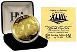 Super Bowl XLIII Steelers v. Cardinals 24KT Gold Flip coin