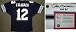Roger Staubach Signed Blue Custom Throwback Jersey - Dallas Cowboys NFL Football Sports Memorabilia