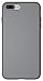 Diztronic Matte Gray iPhone 7 Plus Case/iPhone 8 Plus Case, Full Matte Slim-Fit Flexible TPU Case for Apple iPhone 7 Plus & iPhone 8 Plus (Matte Alloy Gray)