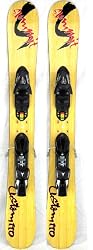 Summit Custom 110cm Skiboards Snowblades Short Skis Release Bindings 2012