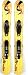 Summit Custom 110cm Skiboards Snowblades Short Skis Release Bindings 2012