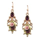 1928 Boutique Manor House Filigree Drop Earrings