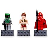 LEGO Star Wars Mini Figure Magnet Set - Boba Fett, Princess Leia, and Imperial Royal Guard