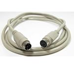 SF Cable, 25ft PS/2 M/F Keyboard/Mouse Extension Cable