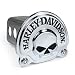 Harley Davidson 3D Millennium Skull Chrome Hitch Cover