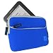 Igadgitz Blue Neoprene Sleeve Case Cover With Front Pocket F