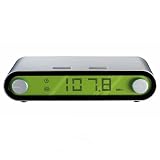 Lexon - Radio reveil Jet aluminium