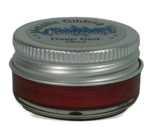 Creative Expressions Metallic Gilding Wax - Deep Red