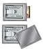 Stainless Steel Money Clip Wallet.
