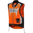 Icon Interceptor Reflective Men's Mesh On-Road Motorcycle Vest - Mil-Spec Orange