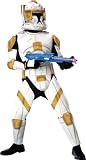 Star Wars The Clone Wars Rubies Costume #883207 Deluxe Clone Trooper Commander Cody (Child Size Medium)