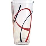 Corelle Coordinates Fine Lines 19 Ounce Acrylic Glasses, Set of 6 Corelle Coordinates Fine Lines 19 Ounce Acrylic Glasses, Set of 6