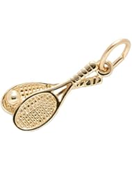Rembrandt Charms Tennis Racquets & Ball Charm