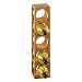 Zeller 13565 Wine Rack 13.5 x 12.5 x 53 cm Bamboo