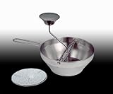 15cm Baby MOULI Food Mill - Heavy duty blade - Stainless Steel