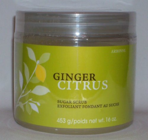 Arbonne Ginger Citrus Body Scrub 16 oz.