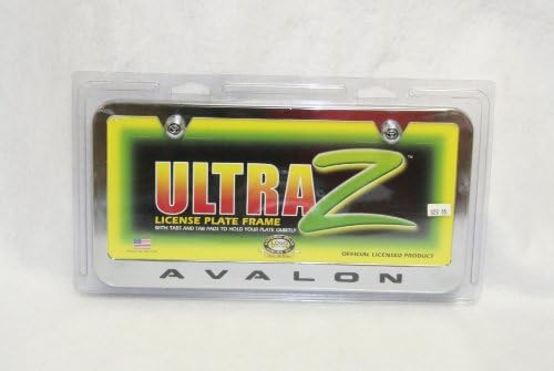 Universal Brass UltraZ License Plate Frame Toyota Avalon