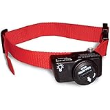 PetSafe Extra Collar for Wireless Containment for dogs, 6"-28" neck, Red
