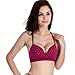 ITOPAI Women's Sports Yoga Wire Padded Shock Proof Beauty Back Push Up Bra