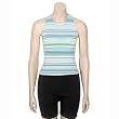 Danskin Galaxy Stripe Racer Back Tank