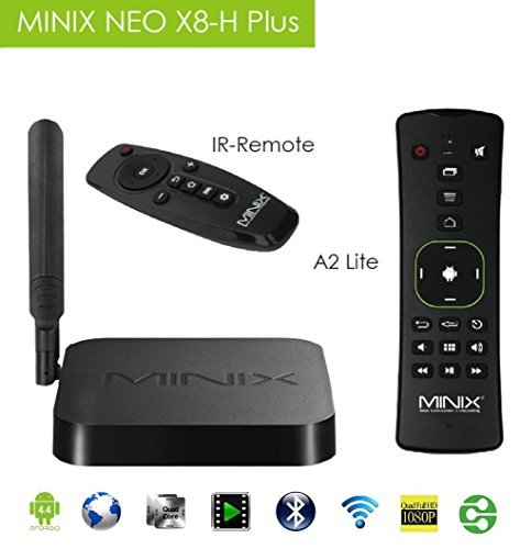 Minix Official Original Minix Neo X8 H Plus Streaming Media Player Smart Tv Box Quad Core CPU Android 4.4 2gb RAM 16gb ROM
