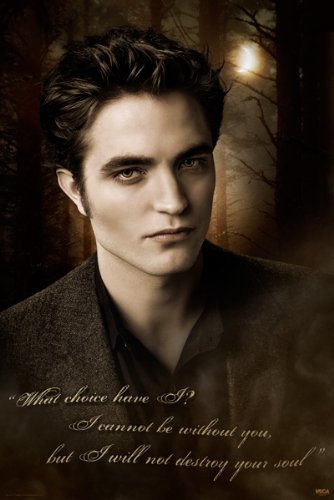 The Twilight Saga: New Moon Movie (Edward, What Choice Have I?) Poster Print - 24