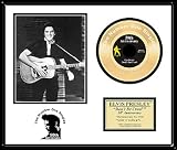 Elvis Presley - Don't Be Cruel 50th Anniversary Framed Gold 45, LE 5,000