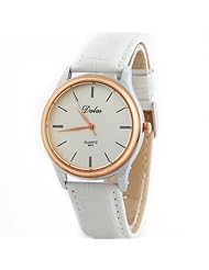 2013newestseller Fashion Mens Womens Simple Style Watch White