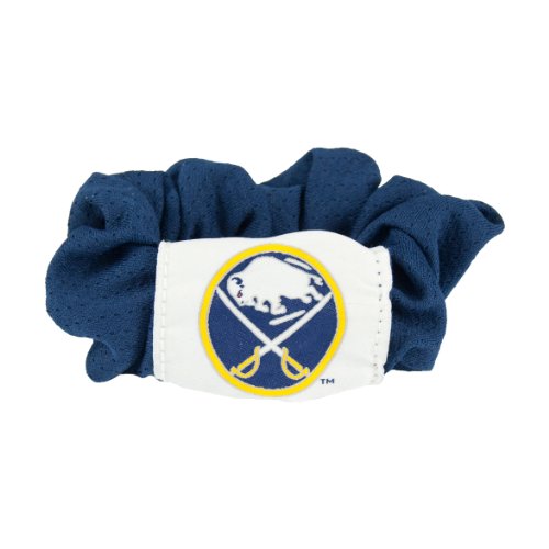 Littlearth Women's NHL Buffalo Sabres Jersey Hair Scrunchie, One Size, Team Color
