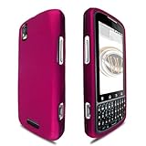 Premium - Motorola Droid Pro XT610 Protex Rubber Feel Rose Pink Protective  ....