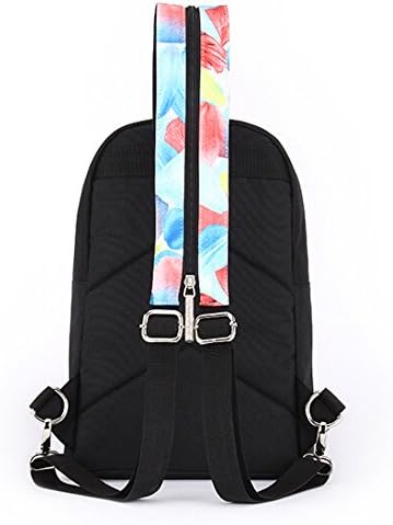 Multifunctional Chest Packs Backpack Single Shoulder Bag Plume Printed