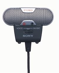 Sony ECM-719 Stereo Microphone with Music/Meeting Mode Switch