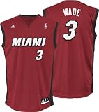 Adidas Miami Heat Dwyane Wade New Revolution 30 Replica Alternate Jersey Large