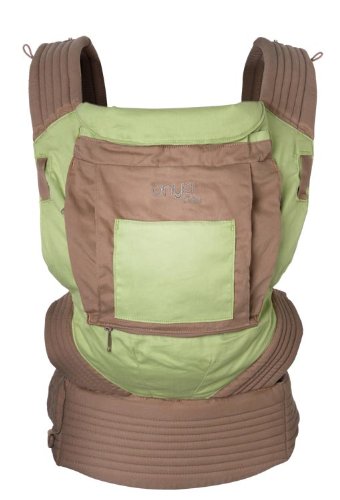 Onya Baby Cruiser Carrier Leaf Green/Umber **PLUS** Chocolate Chip Chewie