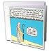 Londons Times Religion Heaven Hell Cartoons - Moses Tolerates God s Humor - Greeting Cards-12 Greeting Cards with envelopes