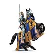 Lion Coat of Arms Prince on Reared up Horse