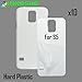 10 x Samsung Galaxy S5-Plastic-white - blank dye case + inserts for dye Sublimation phone cover / blank Printable case, Made by INNOSUBTM USA