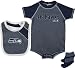 Seattle Seahawks Infant Creeper, Bib, and Bootie Set