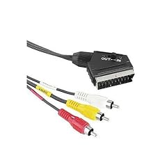 Hama Video-Kabel Scart-Stecker - 3 Cinch-Stecker, 3 m
